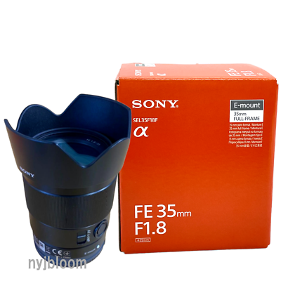 Sony FE 35mm F1.8 Wide Angle Lens for sale online | eBay