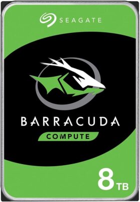Seagate Barracuda 8TB SATA 6Gb/s 256MB 3.5-Inch Internal Hard