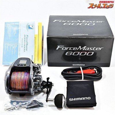 Mint】14 SHIMANO FORCE MASTER 6000 Electric Reel Right Handle From
