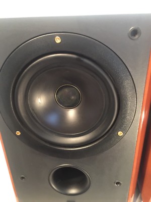 Kef RDM2 Reference Monitor Bookshelf Main Speaker Cherry Wood