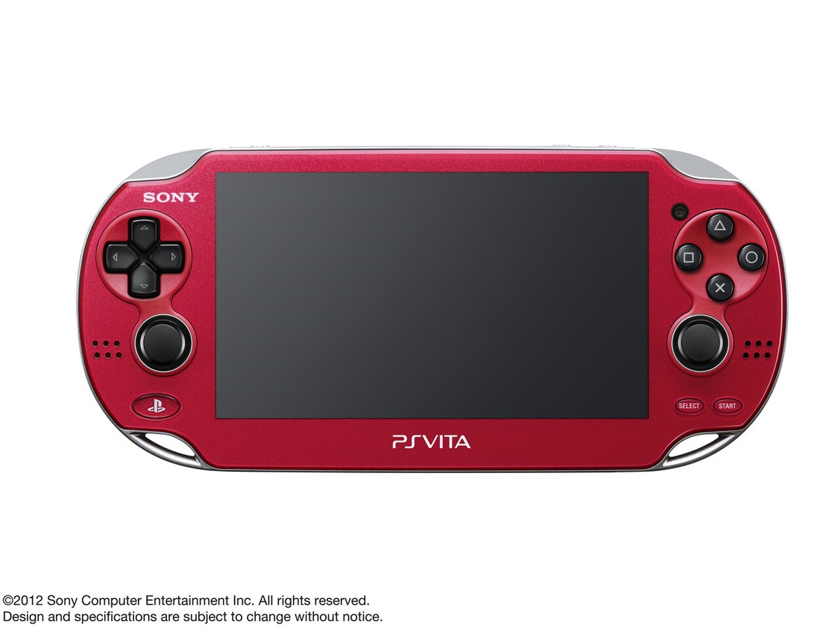 USED PS Playstation vita Wi-Fi model Cosmic Red PCH-1000 ZA03 only