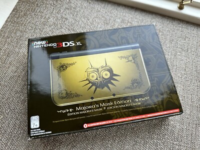 New Nintendo 3DS XL Legend of Zelda Majora's Mask Limited Edition