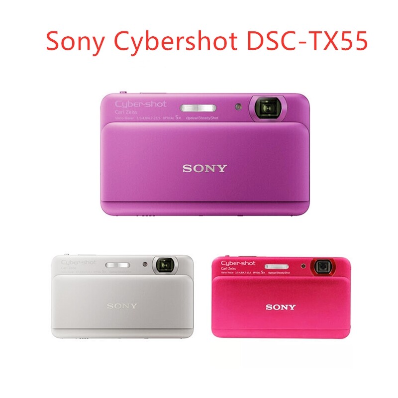 Sony Cyber-shot DSC-TX55 16.2MP CMOS Vintage Digital Camera 5x