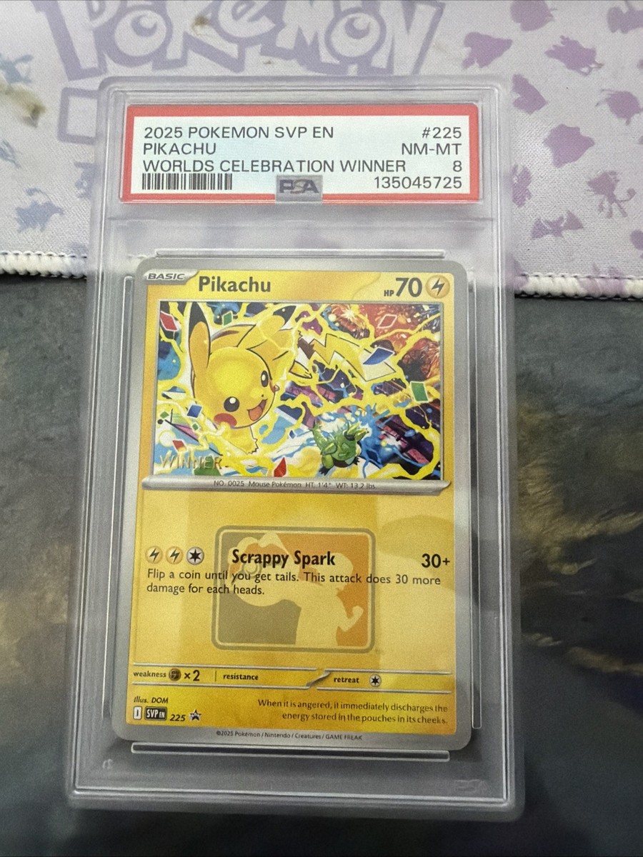 Pikachu - 225 (World Championship 2025) [Winner] 225 Sv: Scarlet
