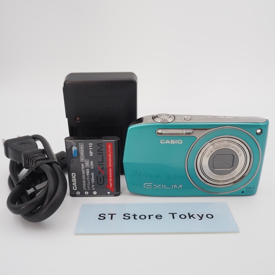 N Mint] CASIO EX-Z2300 GD Digital Camera EXILIM Blue 14.1 MP