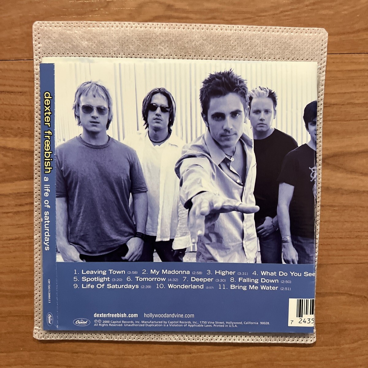 DEXTER FREEBISH - A LIFE OF STURDAYS PROMO PROMO CD (*SLEEVE