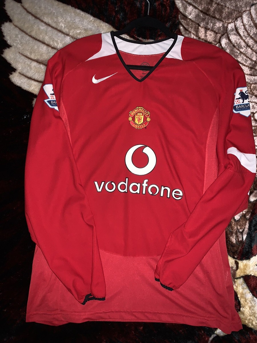 Manchester United 2004-2005 Home kersey long sleeve RONALDO | eBay