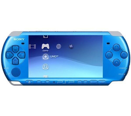 PSP 3000 Vibrant Blue VB Console only No Battery [H] | eBay