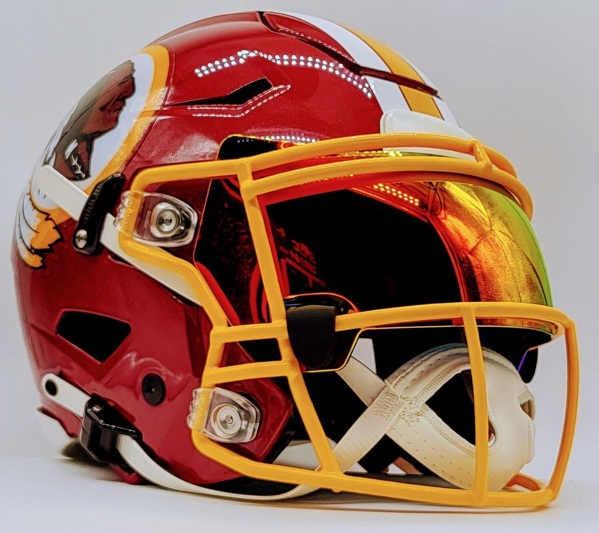 OAKLEY Style Football Helmet Visor Eye Shield QUICK-RELEASE Clips