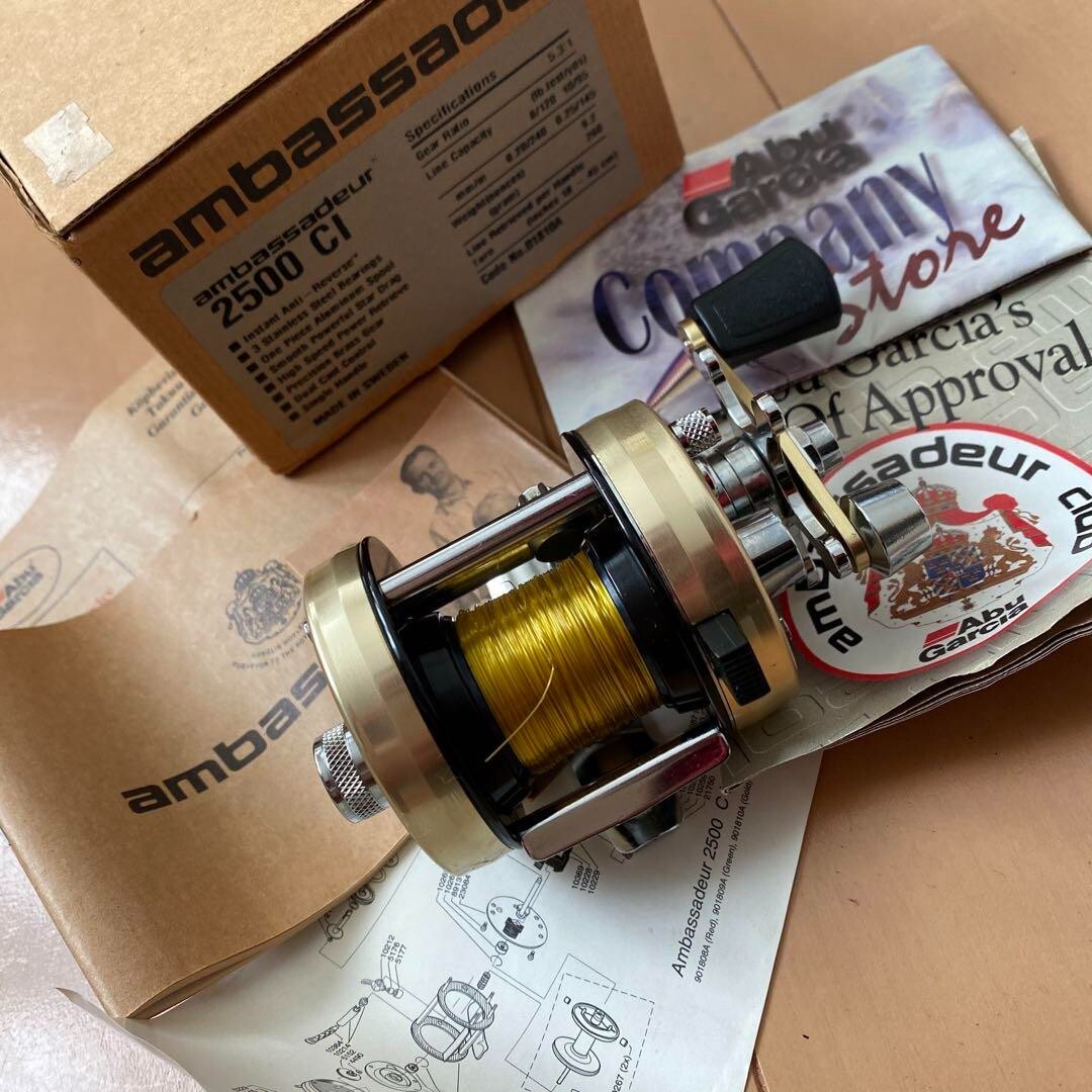 Abu Garcia Ambassadeur 2500Ci Champagne Gold | eBay