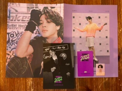 BTS Bangtan Season's Greetings 2022 Official Photo Set 4ea JIMIN F