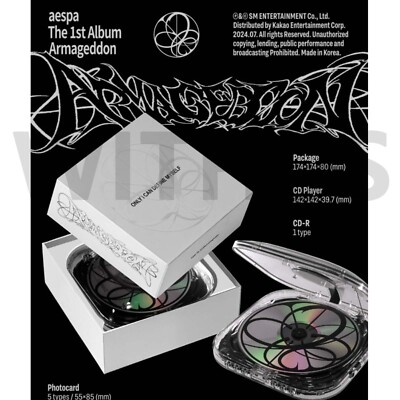 Aespa The 1st Album Armageddon (CDP Ver.) / Brand New Sealed