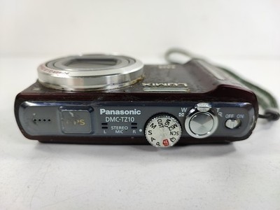 Panasonic LUMIX DMC-TZ10 12.1MP Digital Camera Chocolate | eBay