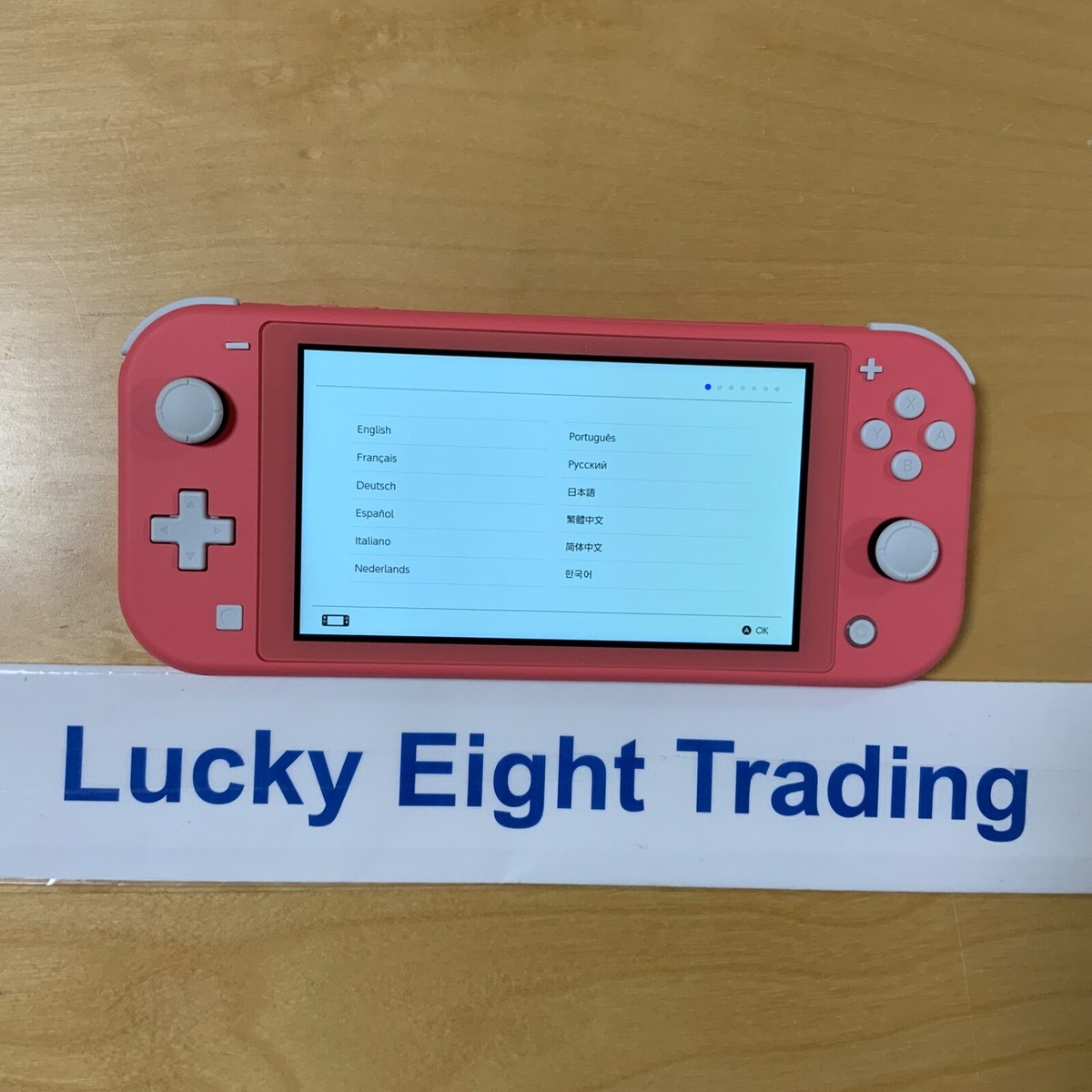Nintendo Switch Lite Coral Pink Console Charger [CC] | eBay