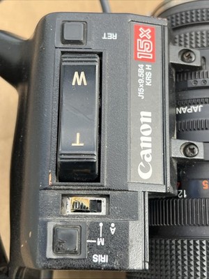 Canon J15x9.5B4 KRS H 15x Zoom Lens | eBay