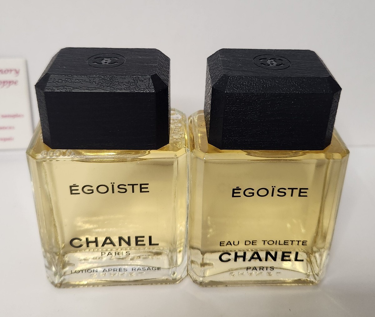 Vintage Egoiste EDT & After Shave Splash Set by Chanel ~ 2.5 fl oz