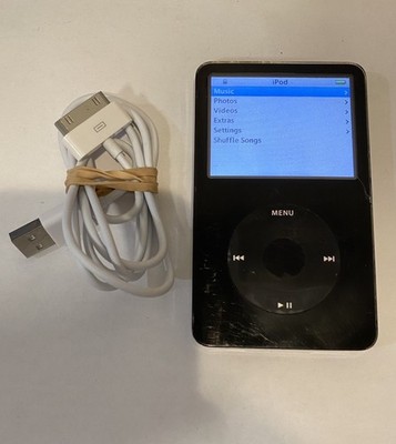 Apple iPod classic 5th Generation 30GB - Black - with New Battery