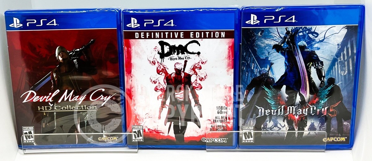 Devil May Cry HD Collection + Definitive Edition + Devil May Cry 5