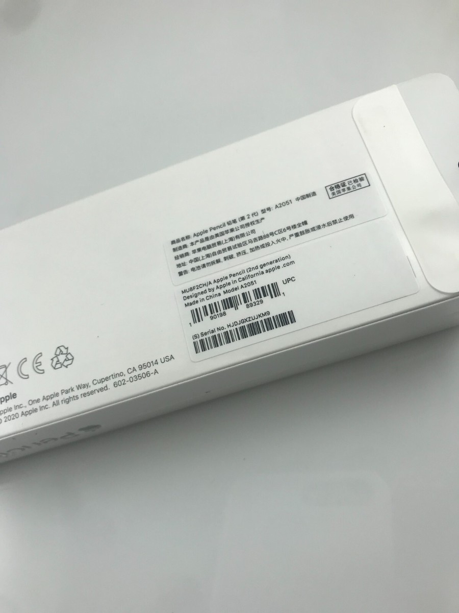 Original Apple Pencil 2nd Generation A2051 for iPad Pro 3rd/Air