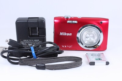 Nikon Coolpix A100 20MP Digital Camera [Exc+5] FREE SHIPPING from