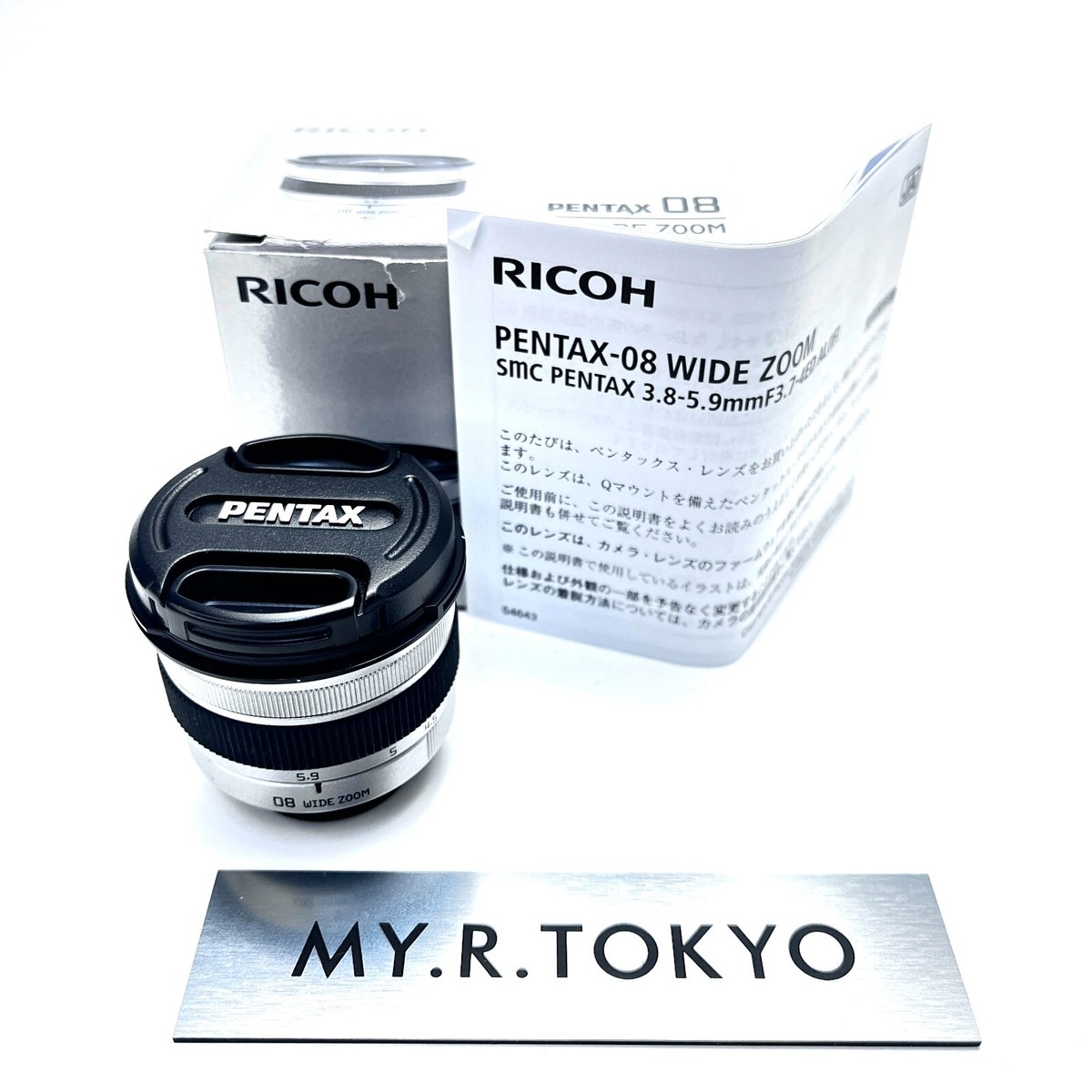 超美品☆PENTAX Q 08 WIDEZOOM ☆前後キャップ付き 展示品 保証1