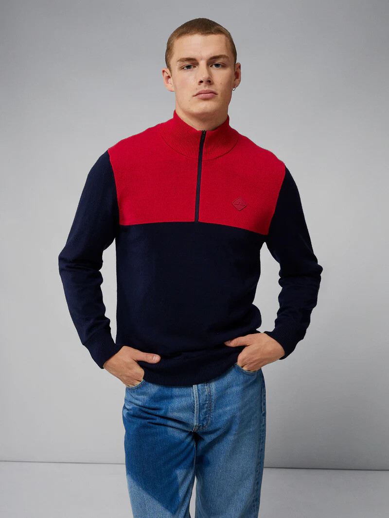 J Lindeberg Mens Jeff Windbreaker Sweater AMKW07011 Navy Medium or