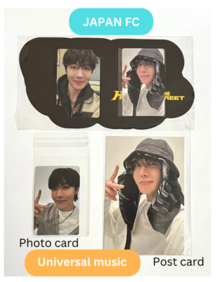 BTS j-hope HOPE ON THE STREET VOL.1 JAPAN FC UMS Limited POB Photo