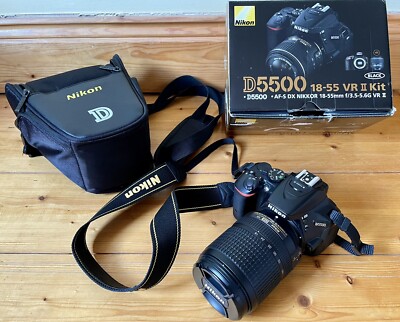 NIKON】D5500 18-55 VR Ⅱ Kit 望遠レンズバッテリセット Amazon.com