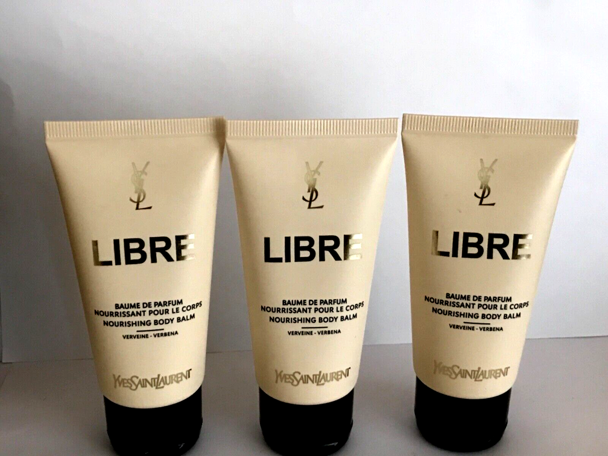 Lot of 3 Yves Saint Laurent YSL Libre Perfumed Nourishing Body