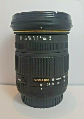 Sigma 18-50mm f/2.8 EX DC Macro Canon EF-S Fit Lens | eBay