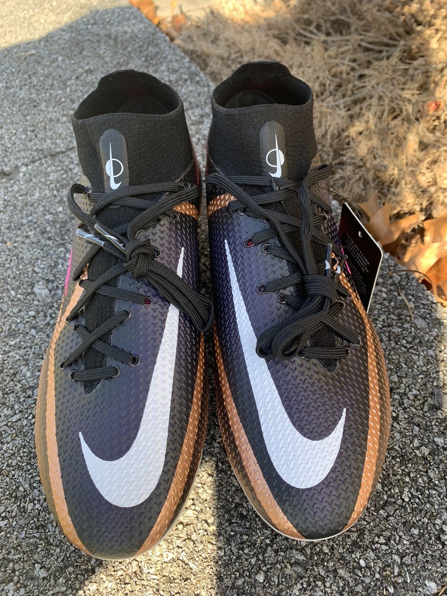 Nike Phantom GT2 Elite SG-Pro AC Copper Black Soccer Cleats Sz 6.5
