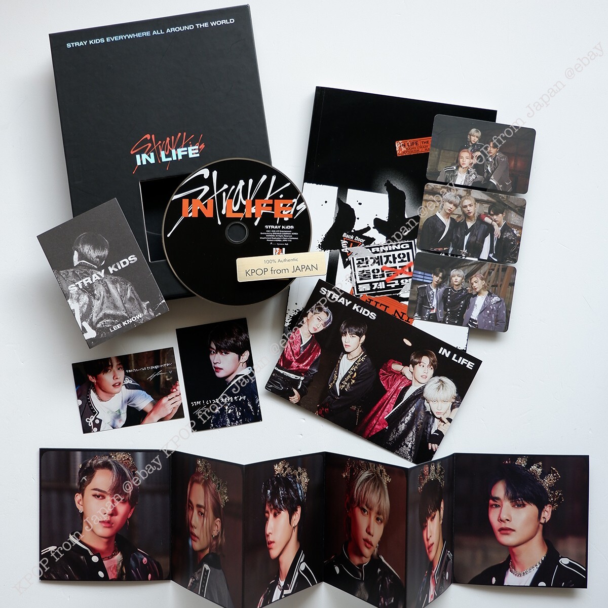 Lee Know Stray Kids IN LIFE Limited Edition CD + Photobook +