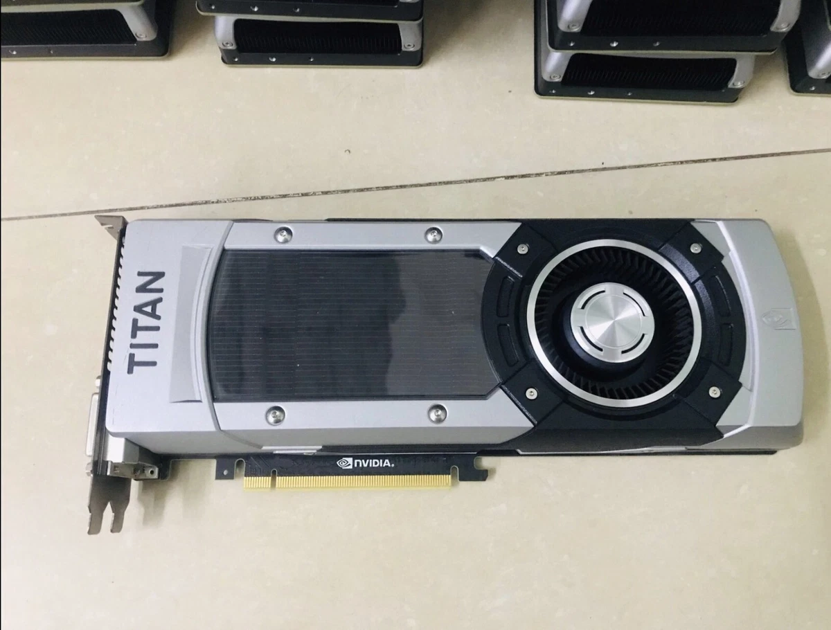 NVIDIA GeForce GTX TITAN Black 6GB Computer Graphics Cards for