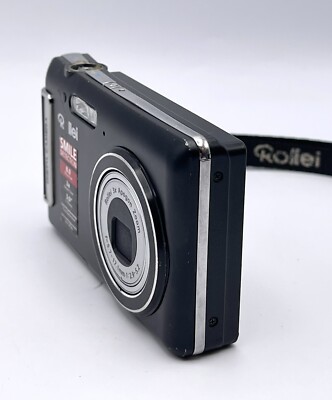 Rollei XS-8 Digital Camera 8MP 3x Optical Zoom Black Working
