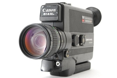 EXCELLENT+5】Canon 514XL Super 8 8MM Zoom 9-45mm F/1.4 Film Camera