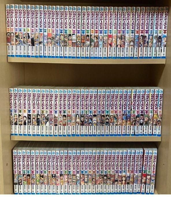 ONE PIECE Vol.1-107 Complete set Manga Comic Book Japanese Eichiro
