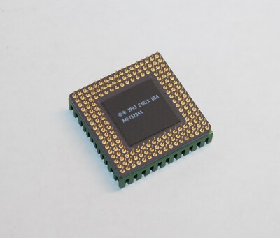 vintage Cyrix cx486 DX2 80 gold CPU tested working 486 40mhz FSB