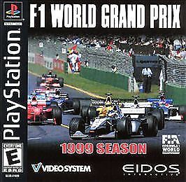 F1 World Grand Prix: 1999 Season PS1 Great Condition 788687304634