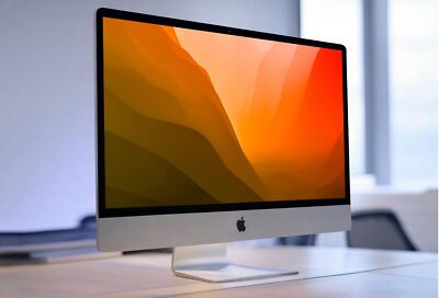 2017 27-inch Apple iMac Retina 5K Core i5-7600 3.5GHz 64GB RAM 2TB