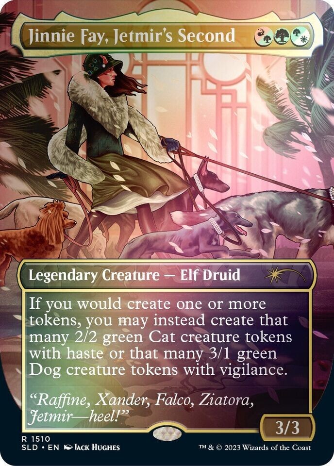 MTG Secret Lair Raining Cats and Dogs Limited Edition Commander