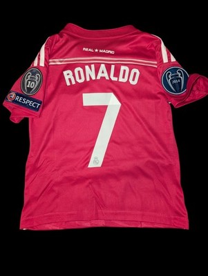 Real Madrid Away Jersey 2014 2015 Pink Cristiano Ronaldo 7 CR7 | eBay