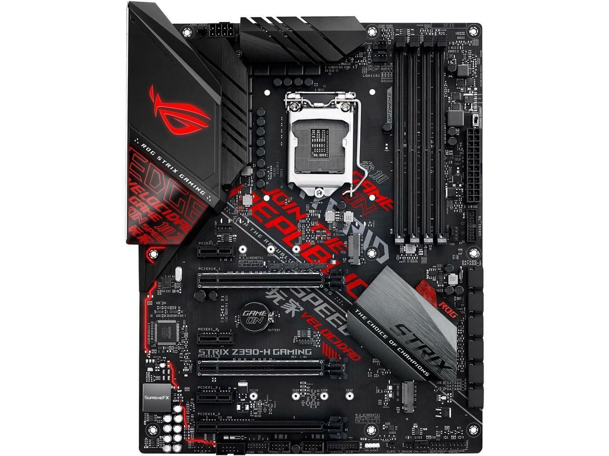For ASUS ROG Strix Z390-H Gaming LGA1151 DDR4 ATX Motherboard