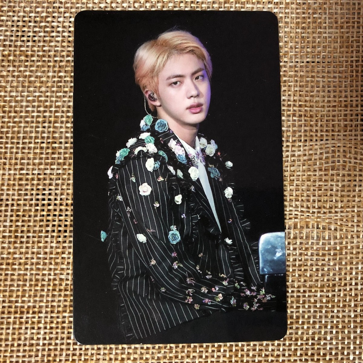 BTS JIN [ Love Yourself World Tour Seoul DVD ] Official Photocard