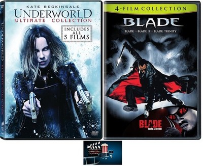 UNDERWORLD ULTIMATE COLLECTION & BLADE 4 FILM COLLECTION 7 DVD SET