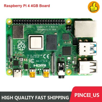 Raspberry Pi 4 4GB Ram 1.5Ghz CPU / Raspberry Pi 4B with