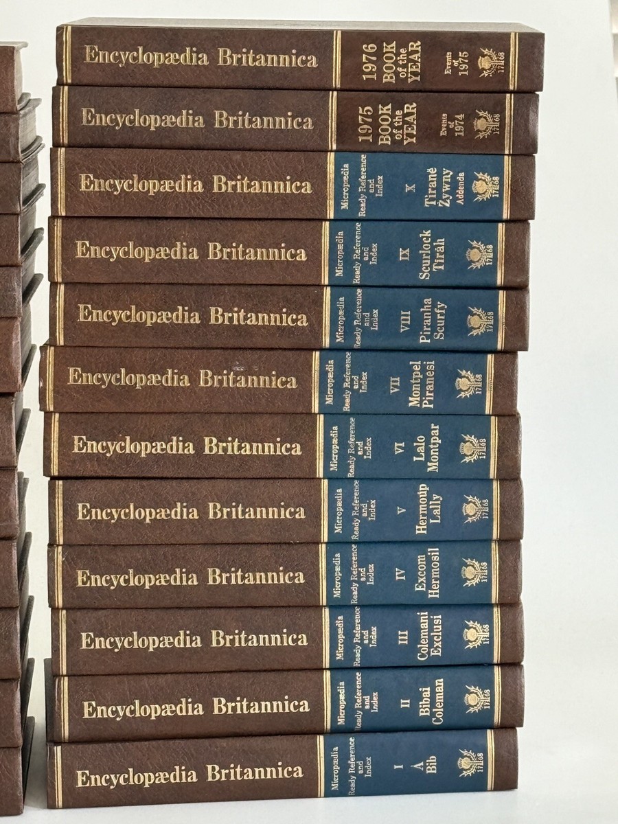 Encyclopedia Britannica - 15th Edition 1974 - FULL SET + EXTRAS 36