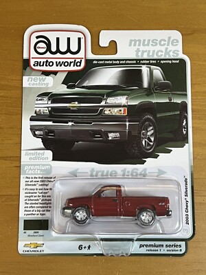 2024 Auto World Muscle Trucks 2003 Chevy Silverado Ultra Red Chase