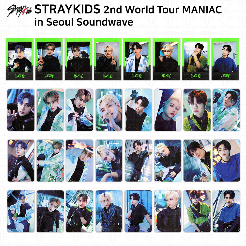 Stray Kids 2nd World Tour MANIAC in Seoul Random Photocard
