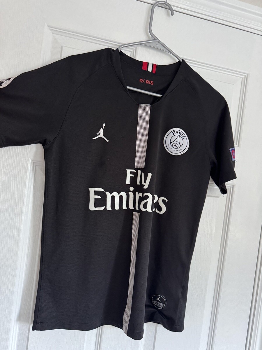 Jordan PSG ネイマール 10 ブラック シャツ Paris Saint-Germain Shirt
