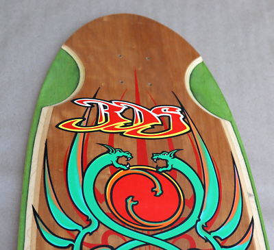 Bulldog Skates Design Skateboard Wes Humpston Signed Deck 33